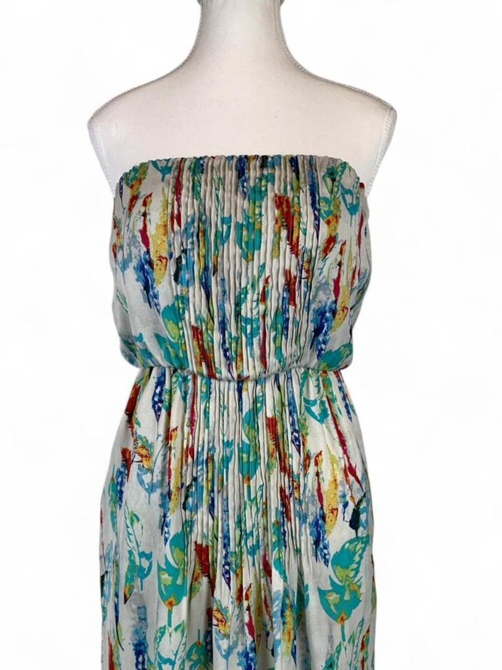 RACHEL Rachel Roy Tropical Beach Maxi Dress - Size XS, 41" Length, Summer Vibes!